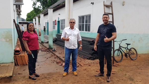 Prefeitura de Ananás inicia reforma da escola municipal João Dias Borges
