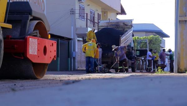 Prefeitura de Gurupi intensifica operação tapa-buracos