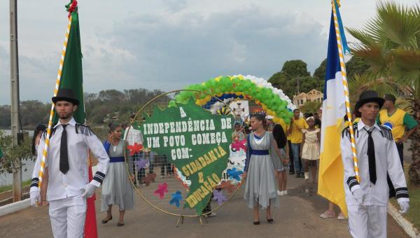 Prefeitura de Xambioá realiza desfile em homenagem à Proclamação da Independência do Brasil