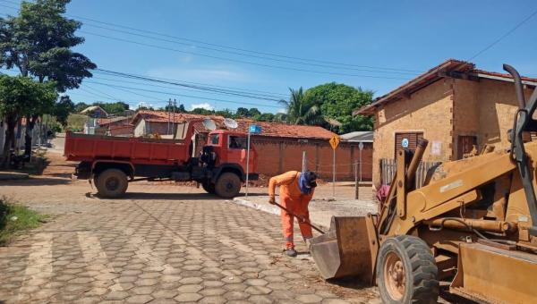 Prefeitura intensifica a realização da Limpeza Urbana em Xambioá