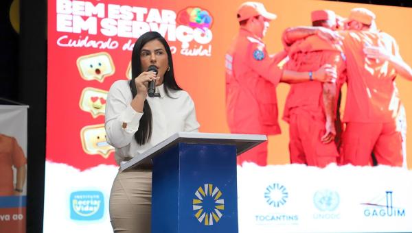 Primeira-dama Karynne Sotero participa de lançamento de projeto de fortalecimento socioemocional para bombeiros militares