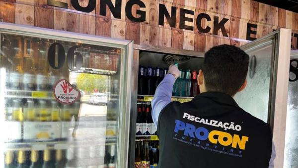 Procon Tocantins apreende mais de 1,4 mil produtos vencidos durante a operação “De Olho no Copo”