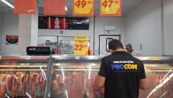 Procon Tocantins encontra variação de até 101% nos preços das carnes em Araguaína

