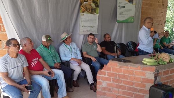 Produtores rurais se reúnem para discutir psicultura e políticas públicas para a agricultura familiar em Nova Olinda