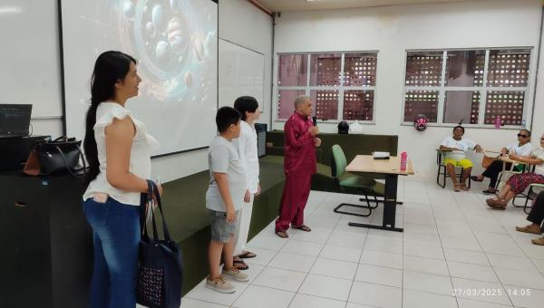 Professor Nílson Brito apresenta Curso de Tai Chi Chuan na Unial
