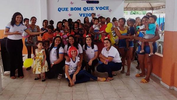 Programa Criança Feliz de Ananás Realiza Acolhida das Crianças e Gestantes Assistidas Programa