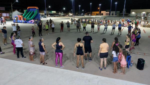 Programa Saúde na Praça é lançado em Ananás com vária ações de saúde e condicionamento físico