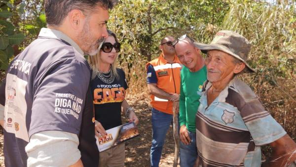 Projeto Foco no Fogo retoma atividades com foco em municípios das regiões centro-norte e norte do Tocantins
