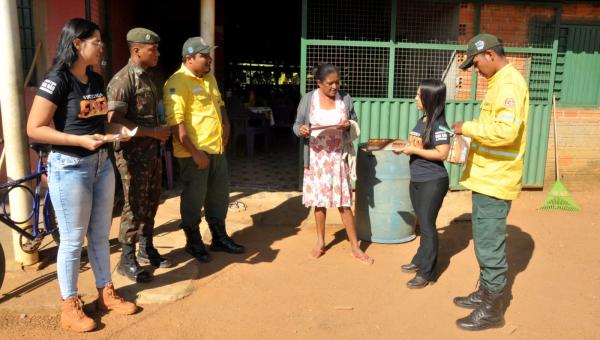 Projeto Foco no Fogo visita propriedades rurais em mais cinco municípios