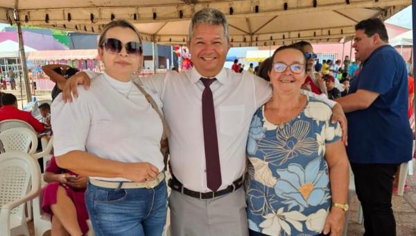 Raimundo Curica, Prefeito Eleito de Darcinópolis, comemora vitória com festa e Culto de Ação de Graças
