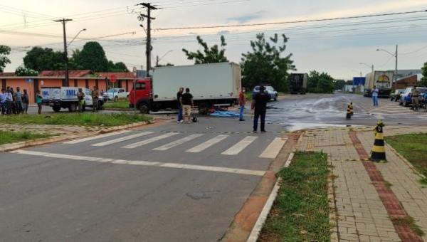 Rapaz de 21 anos de idade morre após ser atingido por caminhão em Araguaína 