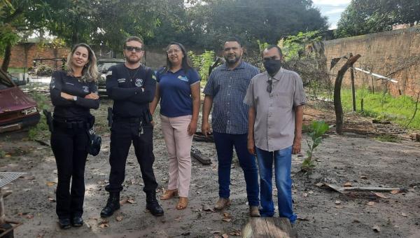 Secretaria de Agricultura, Ruraltins e Secretaria da Mulher realizam visitas à Unidade Penal de Ananás 