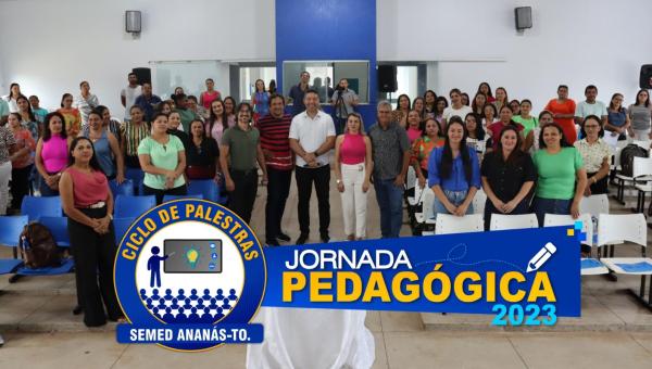Secretaria de Educação de Ananás leva Ciclo de Palestras aos profissionais da Rede Municipal de Ensino