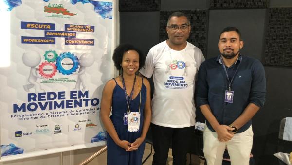 Secretaria dos Esportes e Juventude participa de seminário de fortalecimento de garantias dos direitos da criança e do adolescente