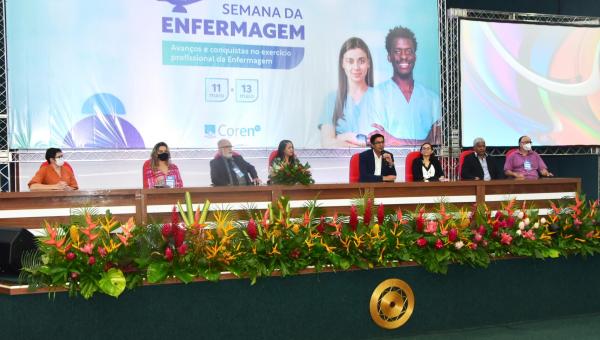 Secretário da Saúde participa da abertura oficial da 13ª Semana da Enfermagem do Tocantins