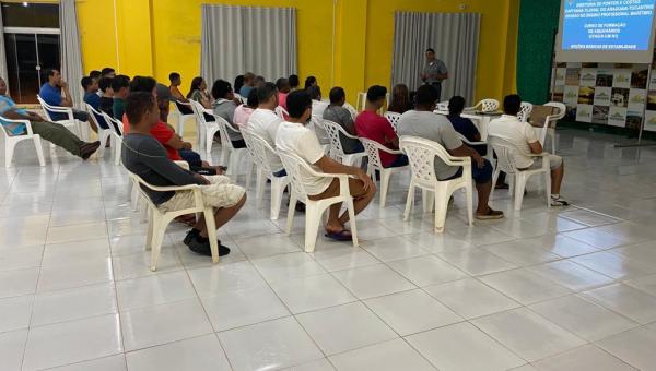 Sectur promove curso de Marinheiro Auxiliar Fluvial na cidade de Araguacema