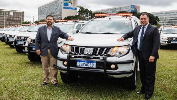 Segurança Pública do Tocantins recebe novas viaturas do Governo Federal