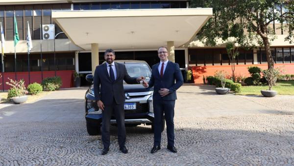 Segurança Pública entrega nova viatura a 12ª Delegacia de Polícia Civil de Augustinópolis