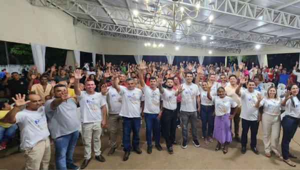 Senador Irajá apresenta Wanderley Milhomem como pré-candidato a vice-prefeito em Araguatins