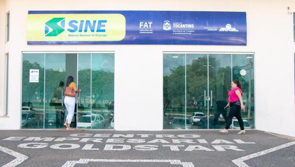 Sine Tocantins disponibiliza mais de 700 vagas de empregos nesta quinta-feira, 23