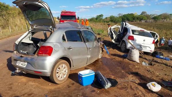 Sobe para sete o número de mortos na batida entre carros na TO-080