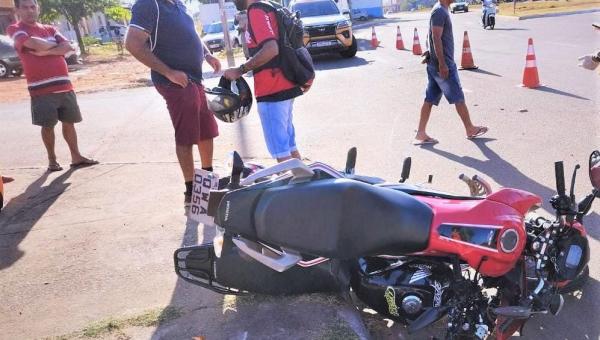 Socorristas atendem vítimas de acidentes com motos em Palmas e Araguaína