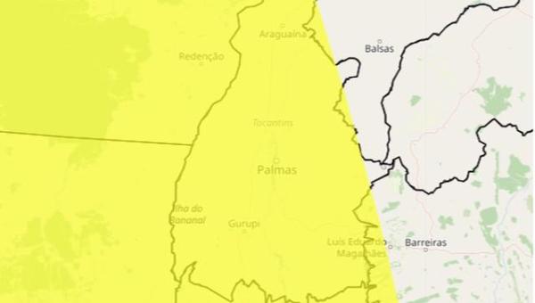 Tocantins deve ter fim de semana chuvoso; veja previsão do tempo