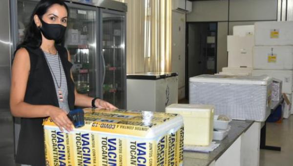 Tocantins receberá novas 57.680 doses de vacinas contra à Covid-19