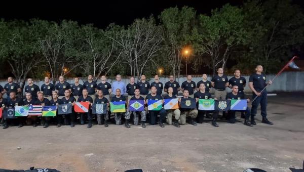 Tom Lyra ministrou palestra ontem no I Curso de Operações de Policia de Choque