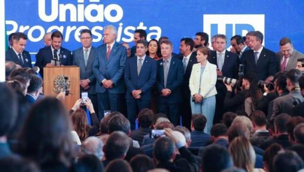 União Brasil e PP oficializam federação em cerimônia no Congresso
