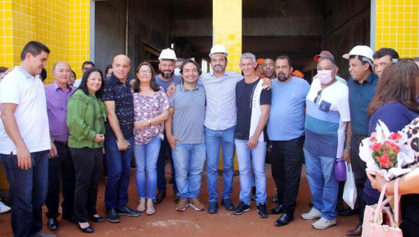 Valderez acompanha Governador Wanderlei Barbosa em vistorias à obras e reuniões institucionais em Araguaína