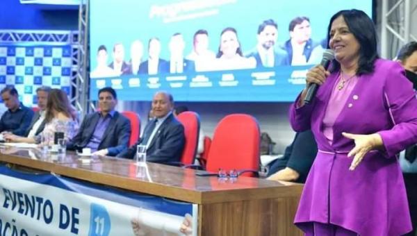 Valderez Castelo Branco dá boas vindas à Deputado Federal Vicentinho Júnior ao Progressistas

