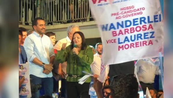 Valderez oficializa candidatura à reeleição e reforça apoio para garantir à eleição de Wanderlei Barbosa ao Governo do Estado