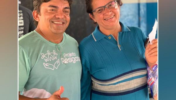 Vereador Baixinho comemora o sucesso do projeto Resgate em Colméia