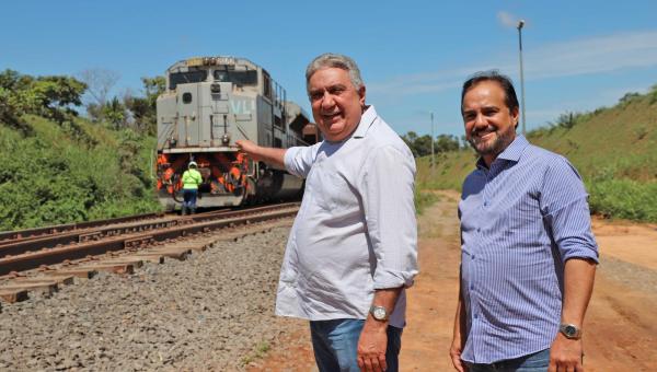 Vice-governador Laurez Moreira visita empreendimentos estratégicos para o transporte de cargas na fronteira agrícola do Estado