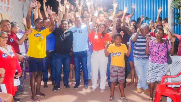 Wanderley Milhomem cumpre extensa agenda no Bico do Papagaio