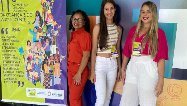 Xambioá participa da XI Conferência Estadual dos Direitos da Criança e do Adolescente no Tocantins 