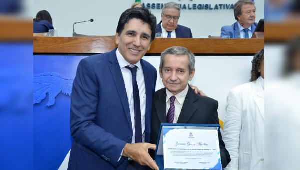 Zacarias Martins recebe homenagem da Assembleia Legislativa do Tocantins