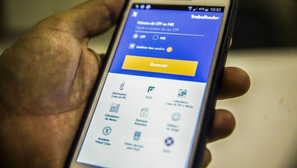 ECONOMIA: Com novos saques, aplicativo do FGTS lidera ranking em loja virtual