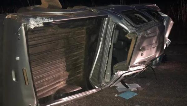Empresário de Palmas morre após caminhonete capotar na TO-348