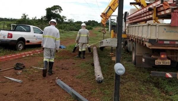 Energisa segue com cronograma de obras em municípios do Bico