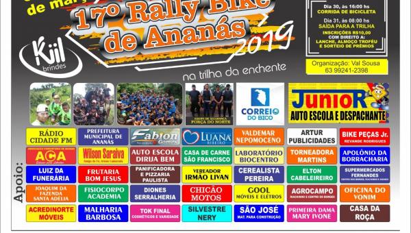 ESPORTE: 17º edição do Rally Baki de Ananás acontece neste domingo (31) no município 