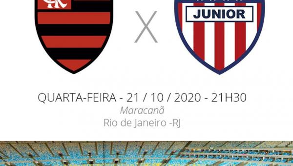 Flamengo x Junior Barranquilla: veja prováveis escalações, desfalques e arbitragem