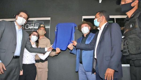 Governador Mauro Carlesse inaugura sede do Batalhão de Operações Especiais (Bope)