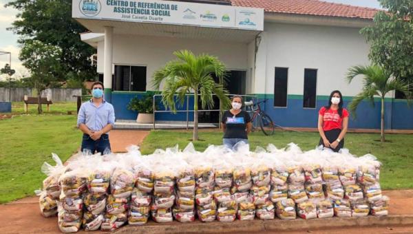 Governo do Tocantins atende com kits de alimentos mais de 20 mil famílias em todas as regiões do Estado
