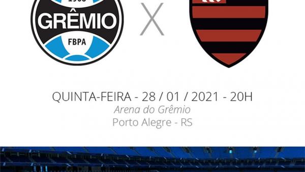 Grêmio x Flamengo: veja onde assistir, escalações, desfalques e arbitragem