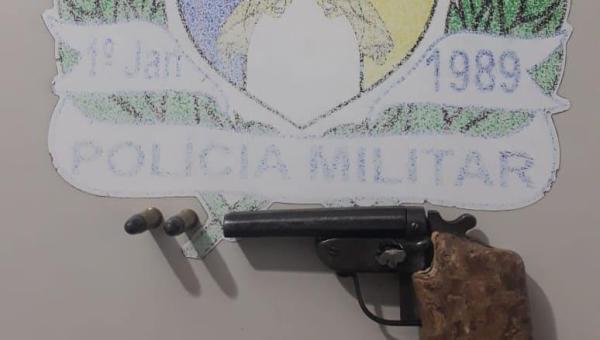 Homem é preso por porte ilegal de arma de fogo