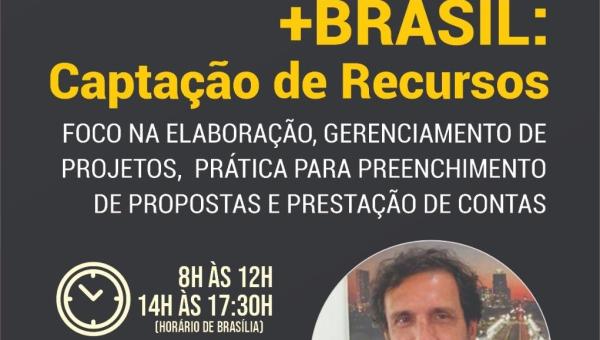 HORIZONTES: Curso para elaboração de propostas de captação de recursos será realizado pelo ICOGESP