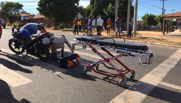 Idoso de 80 anos é atropelado quando atravessava avenida por faixa de pedestres