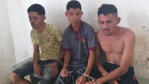 IMPERATRIZ: Trio é conduzido por suspeita de envolvimento com tráfico de drogas